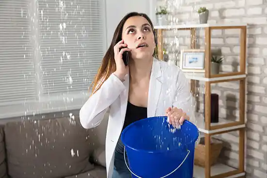 water damage restoration service South Hills
